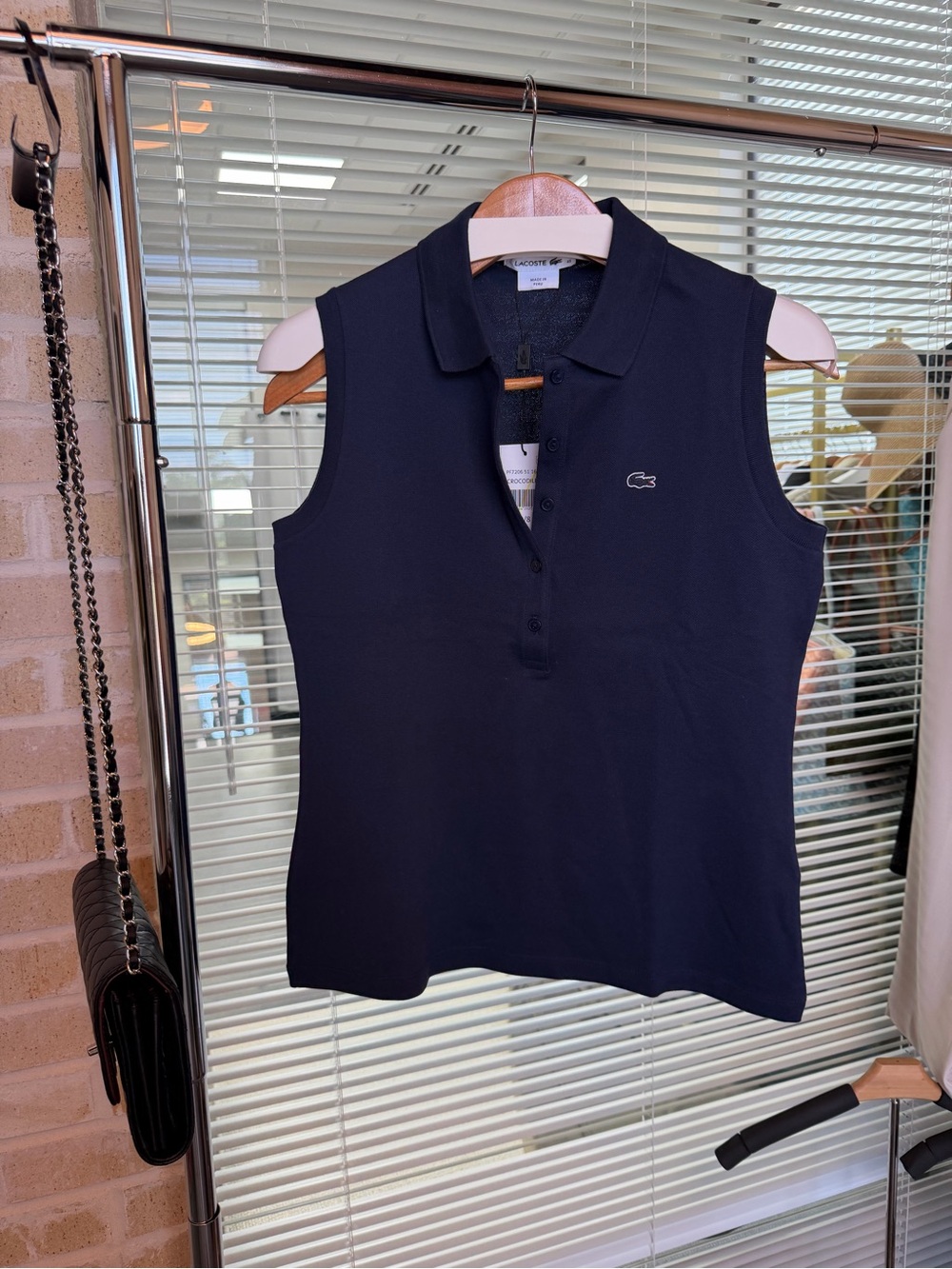 Lacoste Classic Sleeveless Polo Top